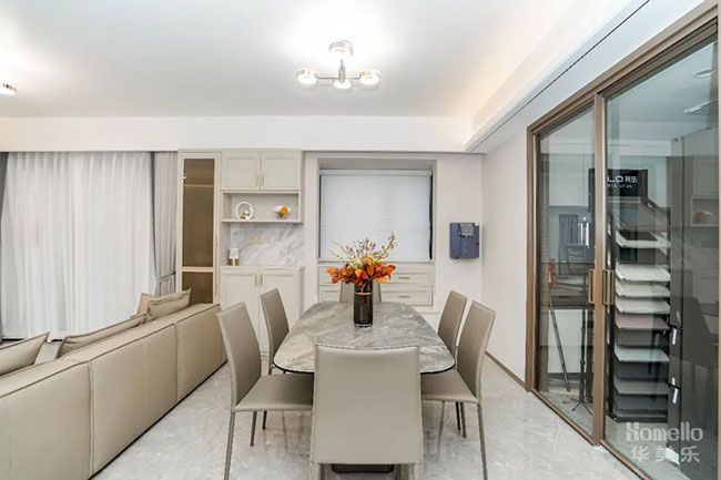 125㎡現(xiàn)代四居，合理利用軟裝布局，小空間也有大收納